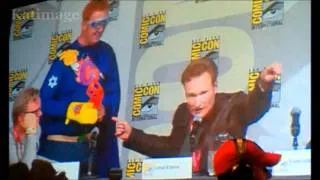 Conan O'Brian's First-Ever Appearance At San Diego Comic-Con To Discuss "The Flaming C" [FULL PANEL]