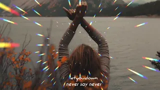 Justin Bieber, never say never (slowed + reverb)