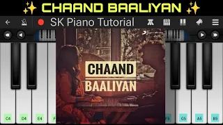 Chaand Baaliyan - Aditya A. | 𝗣𝗘𝗥𝗙𝗘𝗖𝗧 𝗣𝗜𝗔𝗡𝗢 𝗧𝗨𝗧𝗢𝗥𝗜𝗔𝗟 𝗯𝘆 𝗦𝗞