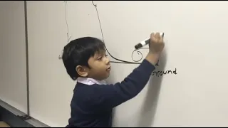 Soborno Isaac in his Physics and Chemistry Class