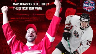 A Red Wings Fan Reacts To The Marco Kasper Selection In The 2022 NHL Draft