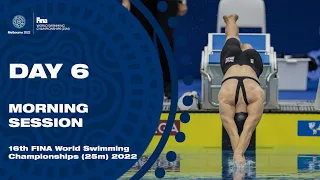 LIVE | FINA World Swimming Championships (25m) 2022 | Melbourne | Day 6 | Morning Session