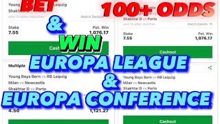 FREE CORRECT SCORES FOR TODAY 5/10/2023 | EUROPA LEAGUE & CONFERENCE LEAGUE | BETTING TIPS