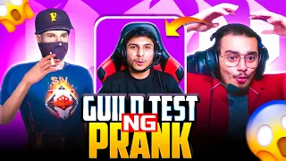 NONSTOP GAMING 😮 GUILD TEST PRANK 🤯😂 PRANK GONE WRONG💥