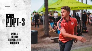 Prodigy Disc Pro Tour #3 - PDPT Oulu | R3B9 Lead Card | Anttila, Lehtinen, Tuominen, Kukkurainen