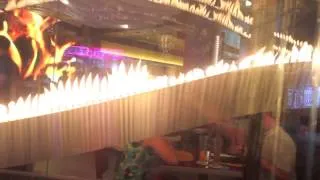 Gordon Ramsay BurGR Fire Wall at Planet Hollywood Resort Las Vegas
