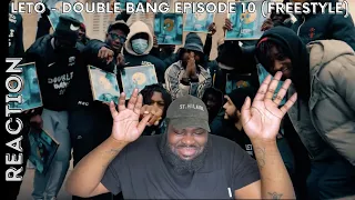 Leto - Double Bang Episode 10 (Freestyle) (UK REACTION) // REACTING TO FRENCH DRILL