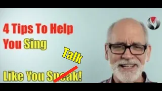 4 Tips to Help You Sing Like You Talk