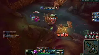 1v4 Tristana - URF