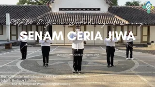 Senam Ceria Jiwa - Instalasi Rehabilitasi Psikososial RSJ Dr. Radjiman Wediodiningrat Lawang.