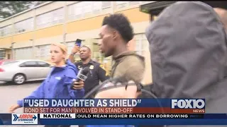 Police: Man used daughter as human shield