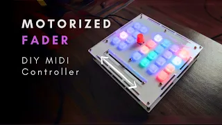 I Built a MOTORIZED FADER Faderport Clone DIY MIDI Controller: The FADUINO