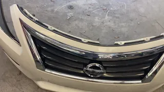 2012-2020 Nissan Altima front bumper removal