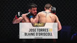 Jose Torres vs Blaine O'Driscoll | FREE MMA Fight | BRAVE CF 49