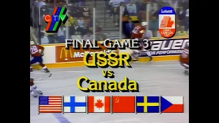 1987 Canada Cup Final - Game 3 - USSR vs Canada - Enhanced CTV Broadcast - 1080p