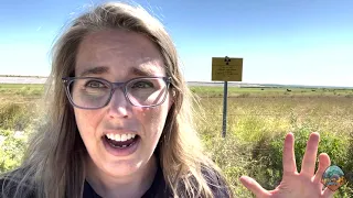 Checking Radiation Levels near "Uranium Lake" (Falls City, Texas)