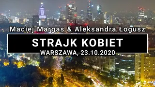 Warsaw Women's Strike - October 23, 2020 - crowds in the streets | POLAND ON AIR by Margas & Łogusz