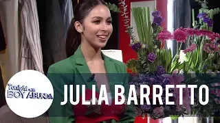 Julia wears Darna's iconic bra as she reenacts her audition for the role | TWBA