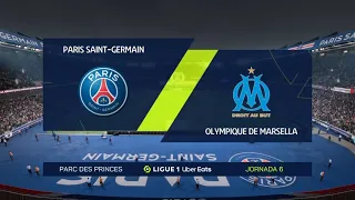 EAFC 24 | PSG vs Olympique de Marsella - Ligue 1 - Español Latino (Gameplay PS4)