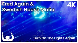 SYNTHONY - Fred Again & Swedish House Mafia 'Turn On The Lights Again' (Live 2024) | ProShot 4K