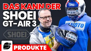 Der neue Motorradhelm von Shoei ist da - GT-Air 3 mit neuer Norm 22-06