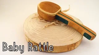 How To Make a Wooden Toy Baby Rattle - Wooden Creations