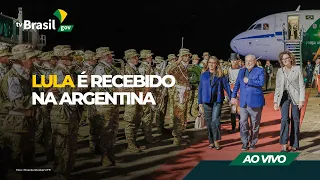 Lula é recebido na Argentina