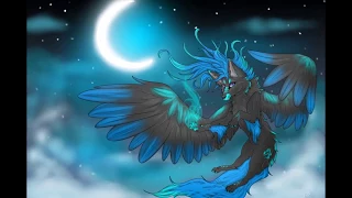 Blue Night Flight Speedpaint- Black Sea