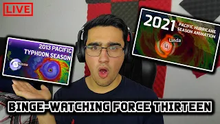 Binge-Watching Force Thirteen videos on Stream || F13 Reaction