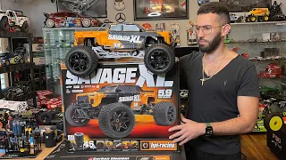 HPI SAVAGE XL 5.9 NITRO BIG BLOCK (THE MONSTER IS BACK!) HARDCORE JUMPS, BACKFLIPS + 3 SPEED SHIFTS
