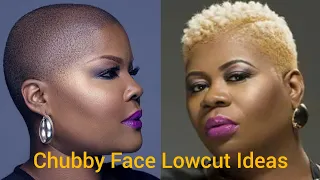 LowMaintenance Haircuts Ideas For chubby Face Matured & Young Black Ladies