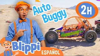 Vehiculo todo terreno sobre arena | Blippi Español | Videos educativos para niños | Aprende y Juega