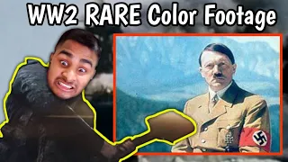 Indian Reaction on WW2 // Rare World War 2 Color Footage - Battle of Berlin 1945 | WW2 Reaction