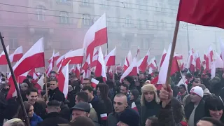 Marsz Niepodległości Warszawa 11.11.2021
