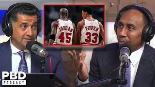"Feels Betrayed" - Did Pippen BACKSTAB Jordan? Stephen A. Smith Reveals Rift