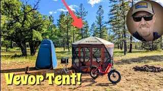 Vevor Pop Up Screen Tent With Wind Panels! Best Price!🏕️ #camping #boondocking #vanlife #vevor