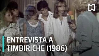 Entrevista a Timbiriche en su regreso de Argentina en 1986 #JoyasDeTV - Expreso de la Mañana