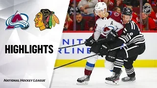 Чикаго - Колорадо / NHL Highlights | Avalanche @ Blackhawks 11/29/19