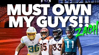 Fantasy Players You MUST OWN This Year - My Guys!