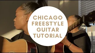 chicago freestyle [guitar tutorial] - drake ft. giveon