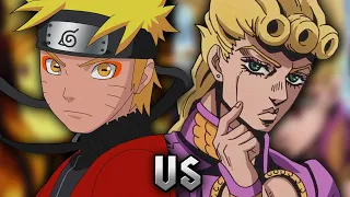 Giorno Giovanna vs Naruto