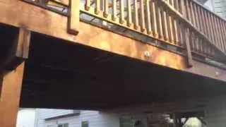 Sundeck Construction Fail - Home Inspection