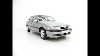 A Retro Vauxhall Cavalier Mk3 2.0i GLS 16v with 33,909 Miles and One Private Owner - SOLD!