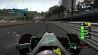 F1 Racing Live - 3x06 @ Monaco - Online race on F1 2013 PS3 - onboard Elthib