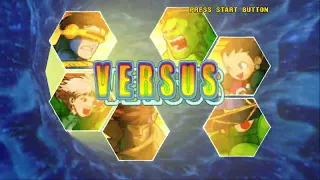 Marvel vs Capcom 2: Cyclops, Rogue, and Gambit arcade playthrough