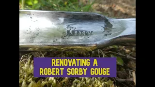 Renovating an old Robert Sorby gouge