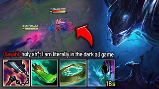 NOCTURNE, BUT I CAN ULT EVERY 20 SECONDS AND YOUR SCREEN IS PERMA DARK