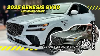 2025 Genesis GV80 and GV80 Coupe at the LA Auto Show