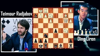 Teimour Radjabov Wins Brilliancy Against Ding Liren | Candidates Tournament 2022 |