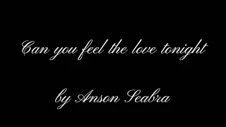 Can you feel the love tonight - (Cover) by Anson Seabra